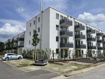 2-Zi-Neubau-Wohnung mit Balkon im 3. OG in Regenstauf, 93128 Regenstauf, Etagenwohnung